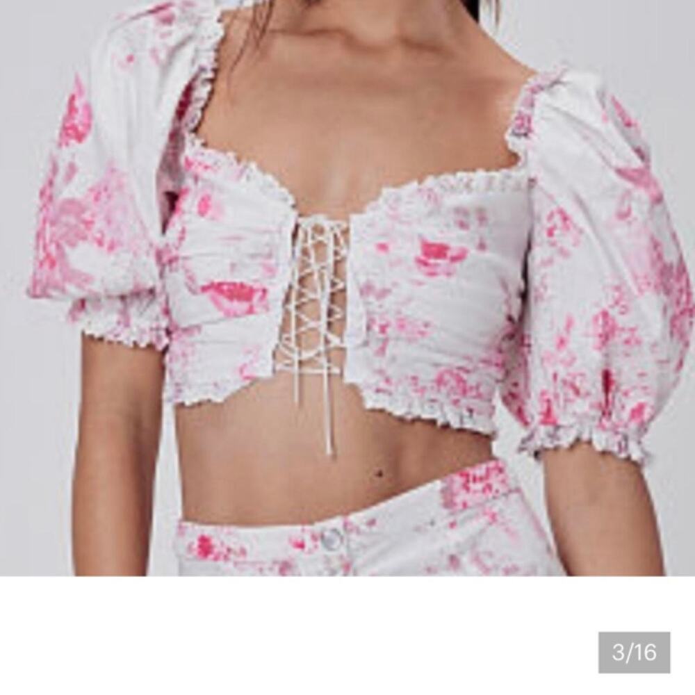 For love lemons whitepink top small